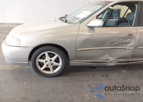 2001 Nissan Sentra Se z USA, uszkodzony, nr VIN 3N1BB51A21L003545